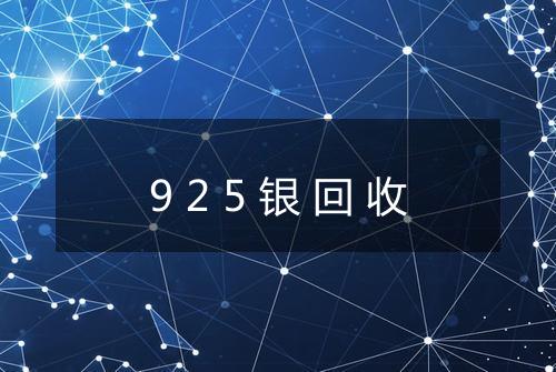 925银回收