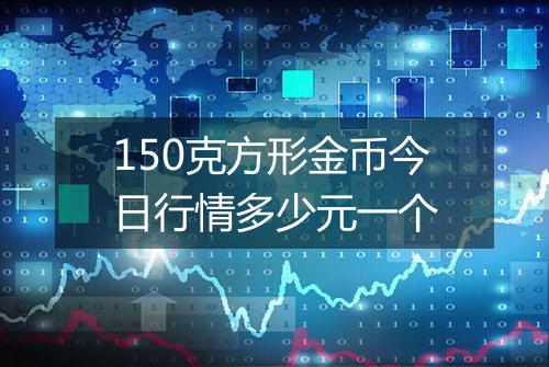 150克方形金币今日行情多少元一个